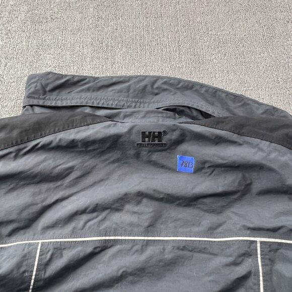Helly Hansen Jacket Adult Medium Gray Full Zip Long Sleeve Outdoor Casual Men's - Picture 14 of 15